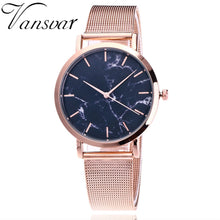 Load image into Gallery viewer, Vansvar Brand Fashion Silver And Gold Watch