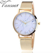 Load image into Gallery viewer, Vansvar Brand Fashion Silver And Gold Watch