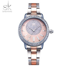 Load image into Gallery viewer, Shengke Rose Gold Watch