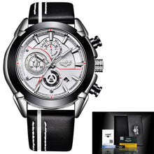 Load image into Gallery viewer, LIGE Luxury Quartz Gold Watch