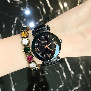 Lady Starry sky Crystal Wrist Watches