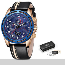 Load image into Gallery viewer, LIGE Fashion Sport Quartz