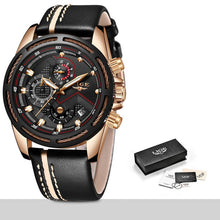 Load image into Gallery viewer, LIGE Fashion Sport Quartz