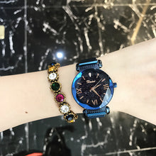 Load image into Gallery viewer, Lady Wrist Watches Luxury Brand Crystal Starry