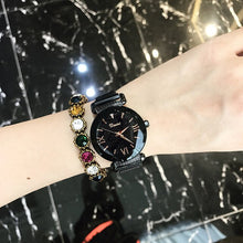 Load image into Gallery viewer, Lady Wrist Watches Luxury Brand Crystal Starry