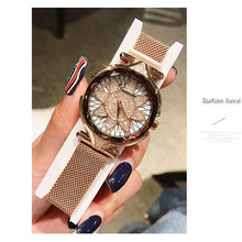 Load image into Gallery viewer, Luxury Brand Lady Crystal Wrist Watches Women