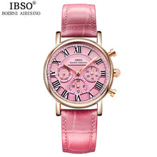 Load image into Gallery viewer, Vintage Red Leather Watches Women