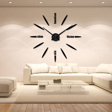 Load image into Gallery viewer, Metal+Eva+Acrylic Wall Clock