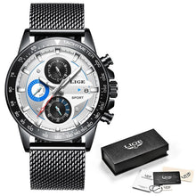 Load image into Gallery viewer, 2019 LIGE Top Brand Luxury Mens Watches