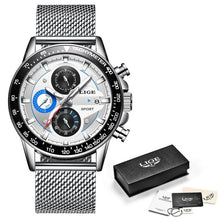 Load image into Gallery viewer, 2019 LIGE Top Brand Luxury Mens Watches