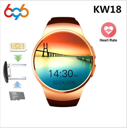 696 KW18 Bluetooth Smart Watch Full Screen