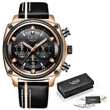 Load image into Gallery viewer, LIGE  Luxury Chronograph Watch