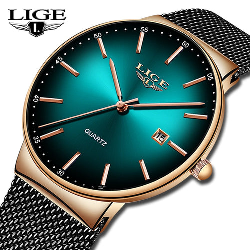 LIGE  Fashion Cool Watch