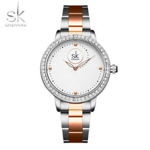 Load image into Gallery viewer, Shengke Rose Gold Watch